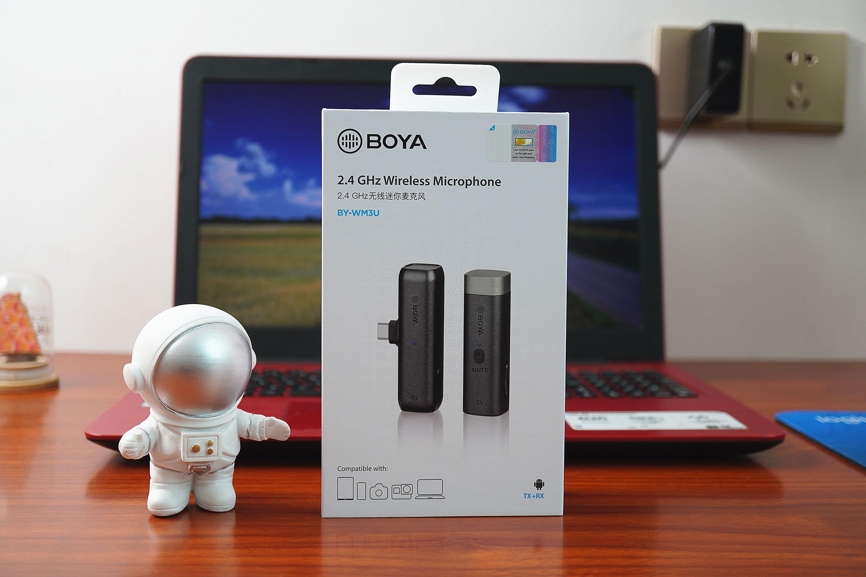 博雅by-wm3t无线麦克风,boya户外收音设备