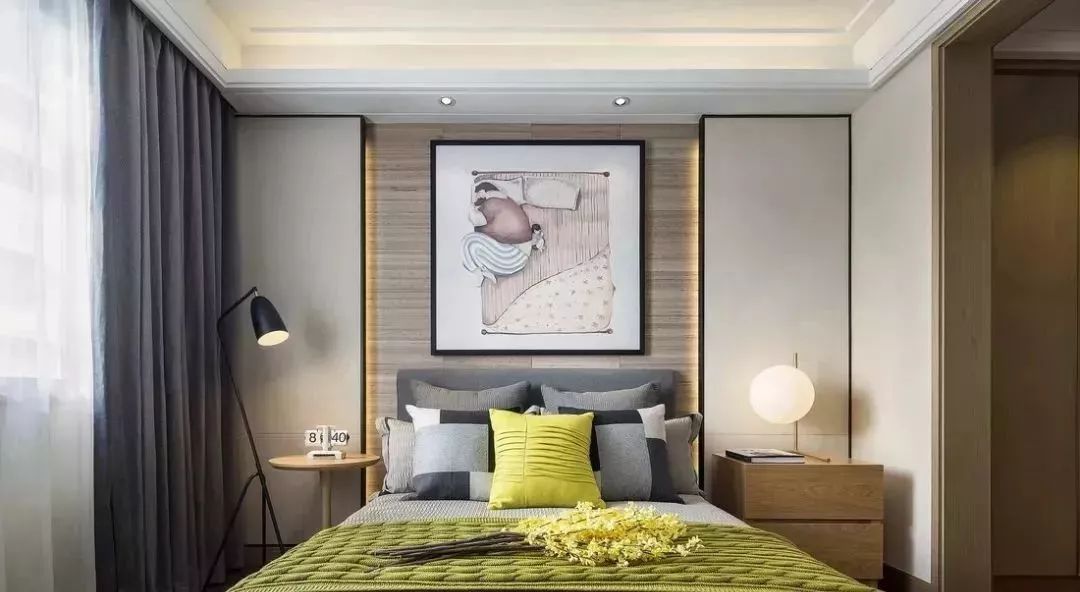 小卧室装卧室背景墙会占空间吗,现在流行卧室背景墙装修效果图