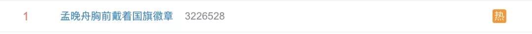 昨晚到家!孟晚舟胸前一个细节冲上热搜!