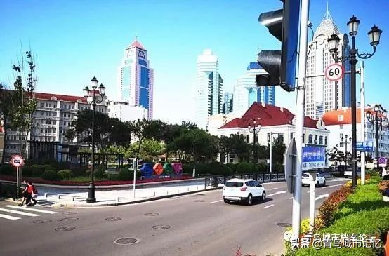 青岛中山路上著名的老街,青岛太平路街景