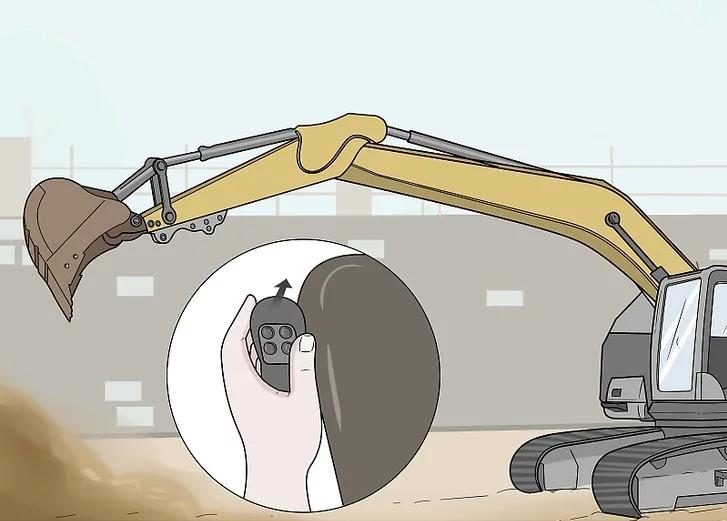 如何操作一台挖掘机,挖掘机怎么操作小视频