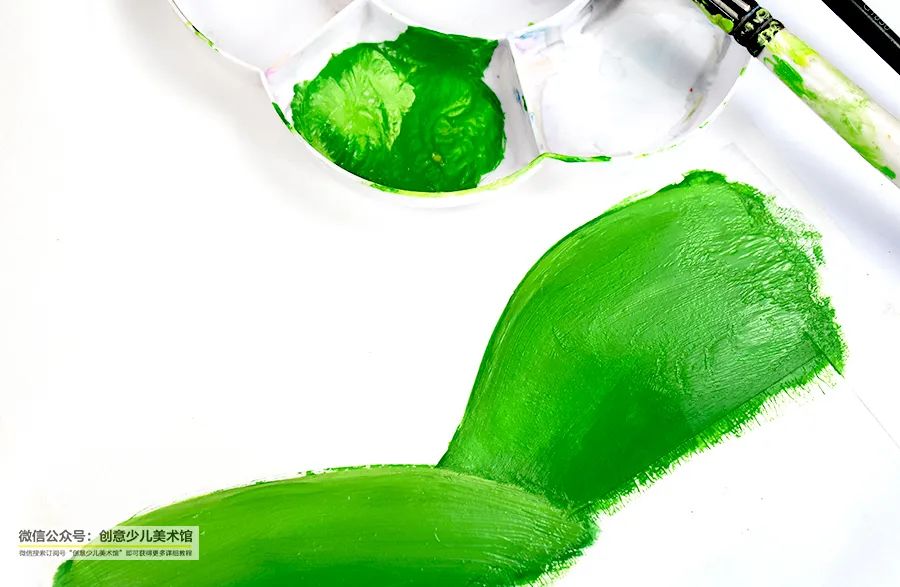 儿童画环保水粉画,儿童画启蒙风景篇