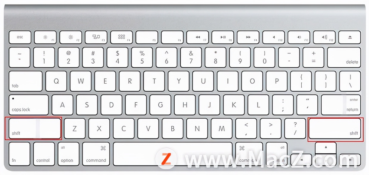 macbookshift键无法快速选择,mac怎么关闭f1到12的快捷键