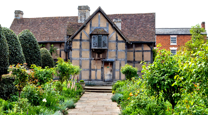 英国斯特拉特福位置,英国莎翁故居
