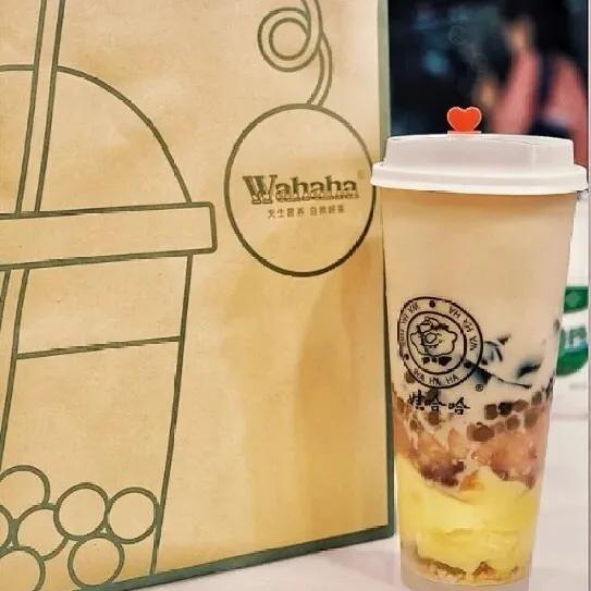 娃哈哈奶茶各种视频,娃哈哈奶茶标记