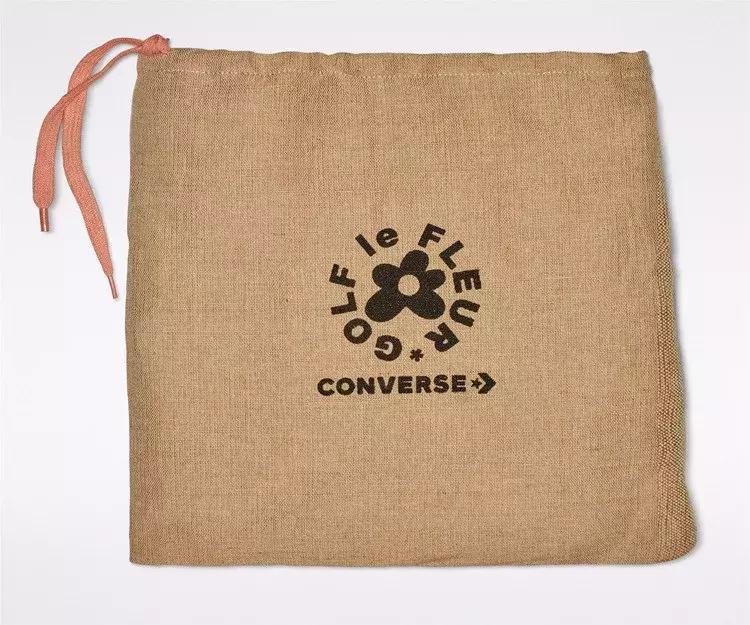 匡威小花golflefleur蓝色,匡威golf小花联名绿色