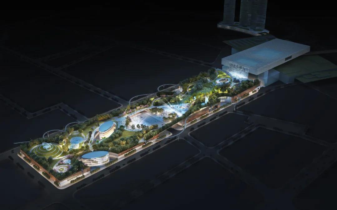 广州东站地区城市景观及环境设计国际咨询——“都市森林”