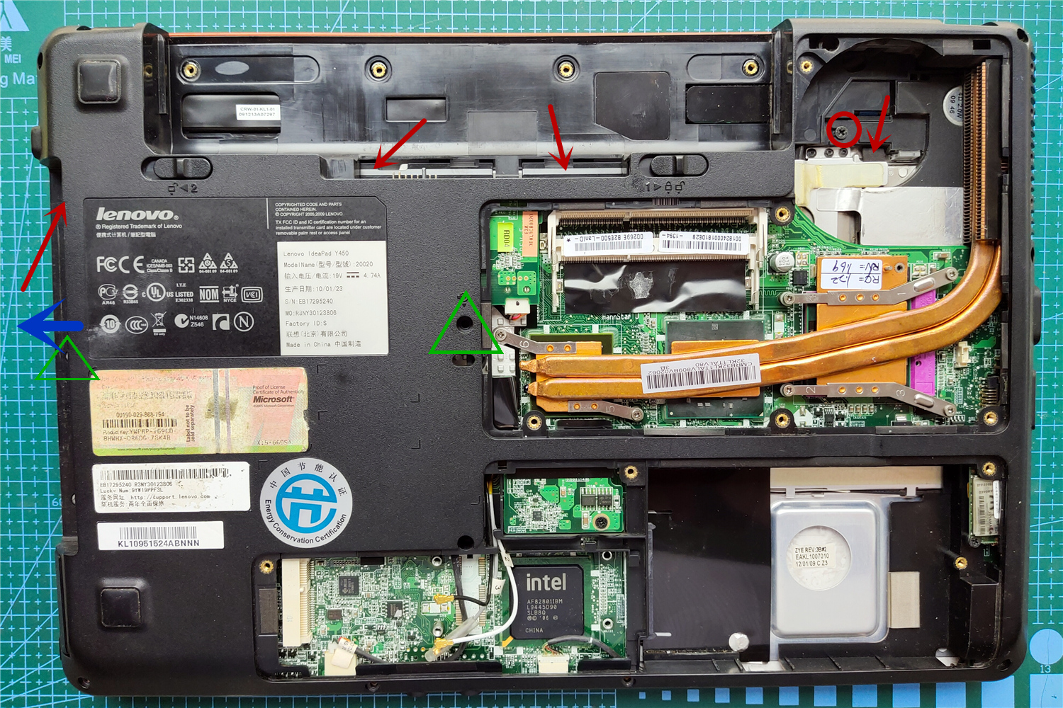 联想y450拆主板详细教程,联想y450还值得换主板吗