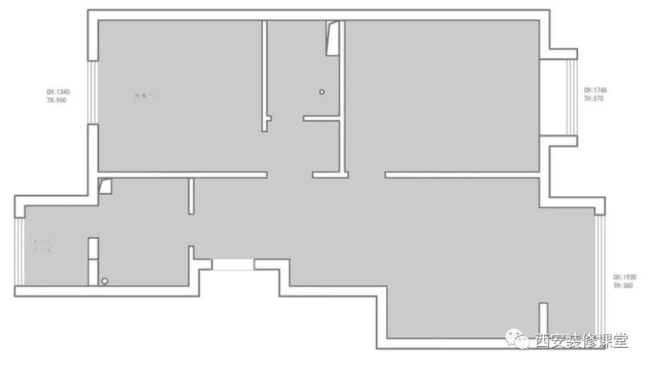 装修房子90平米两室一厅婚房,90平米两室一厅中式婚房