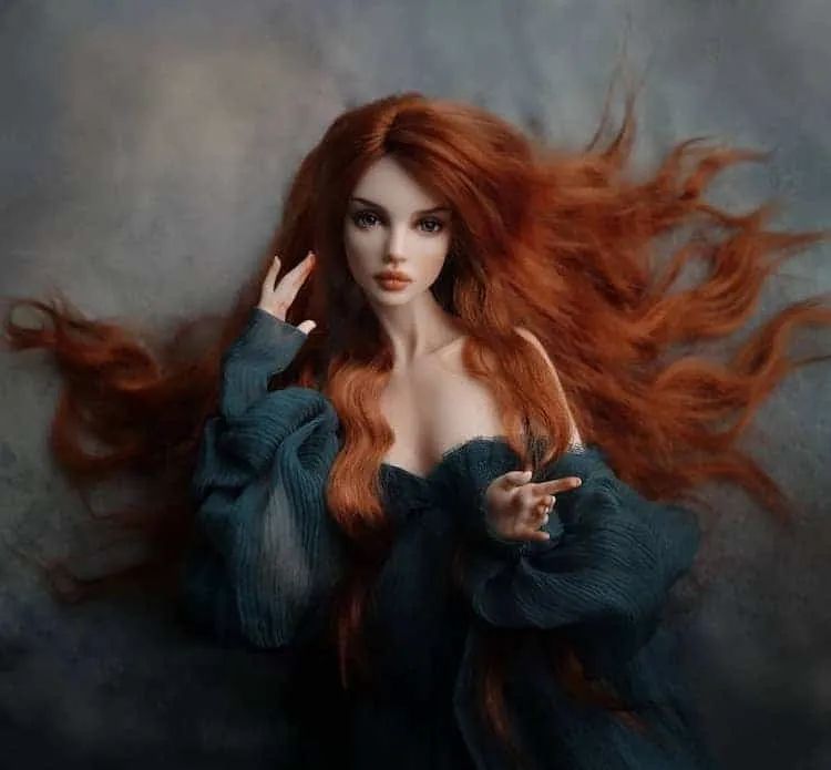 日本手工大师制作纸娃娃,手艺人制作芭比娃娃