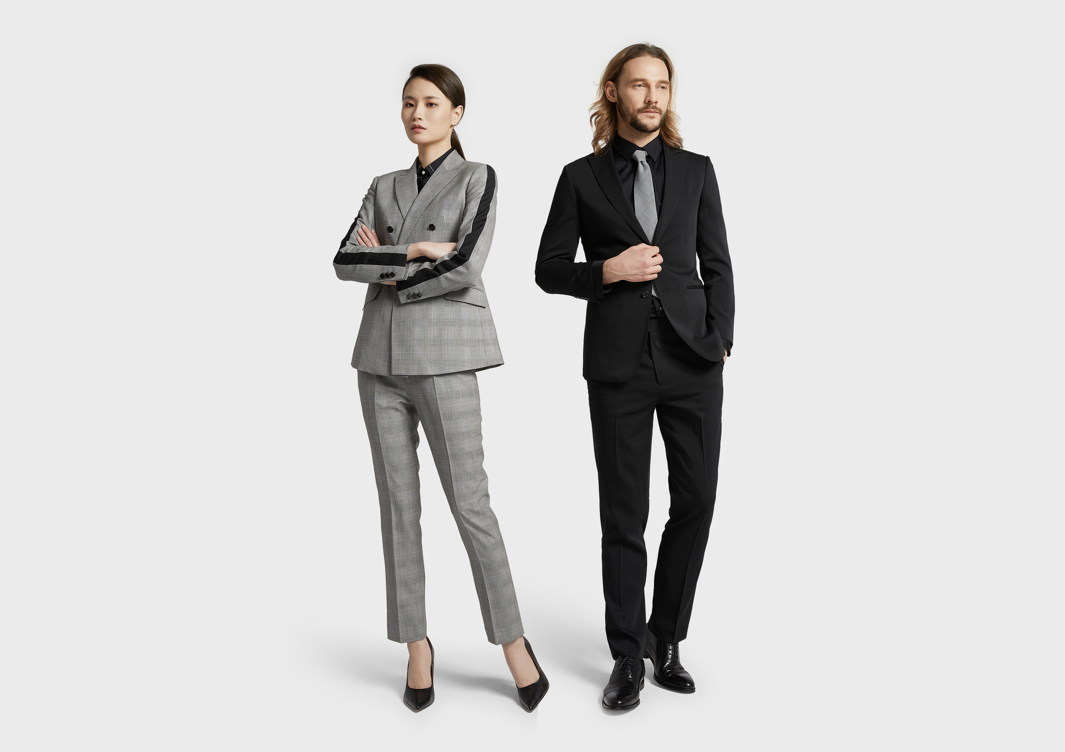 羊毛面料西装,西装面料羊毛棉混纺