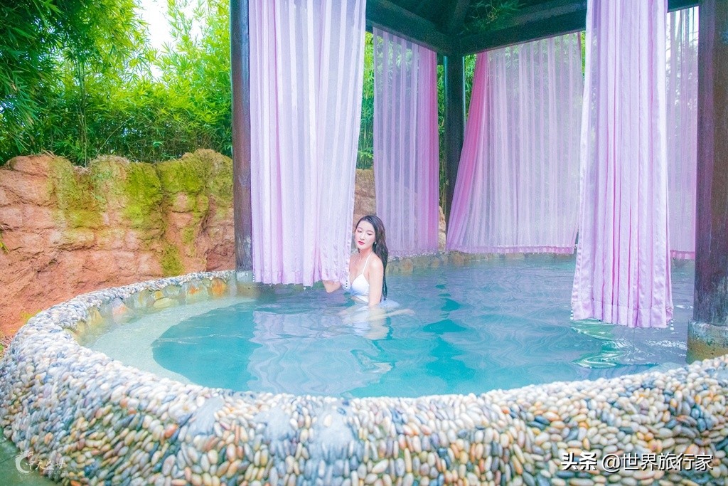 武汉周边温泉一日游推荐,武汉泡温泉吃饭睡觉一体的温泉