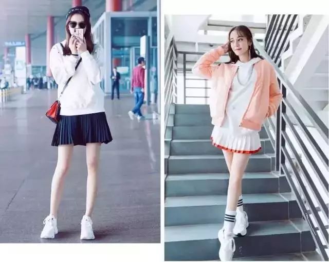 夏天穿裙子小白鞋就是比别人好看,厚底小白鞋怎么搭配裙子女小个子