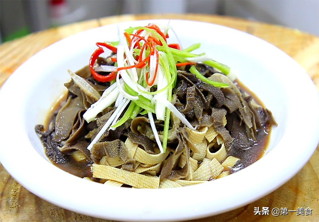 凉菜蒜泥牛肚正宗做法大全,水煮牛肚做凉菜的做法大全