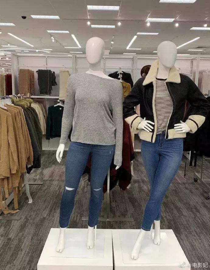 国外真人服装店模特,美国服装模特