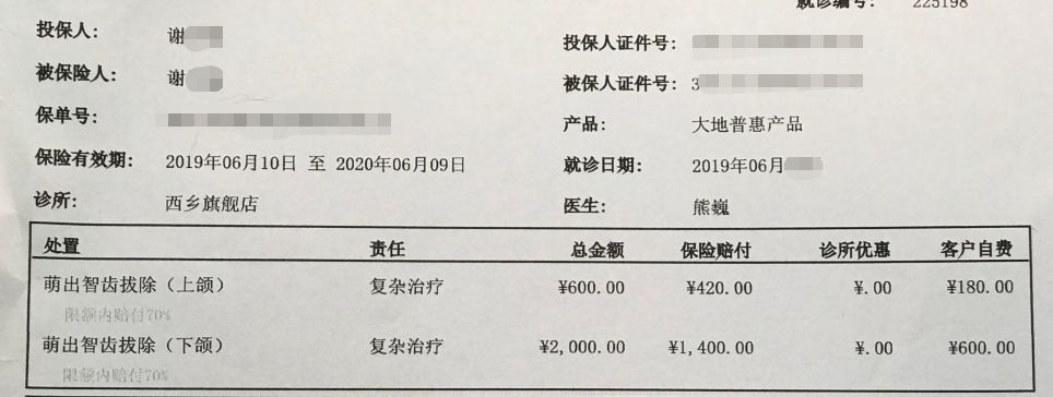 拔智齿花了260,拔智齿花了14800多
