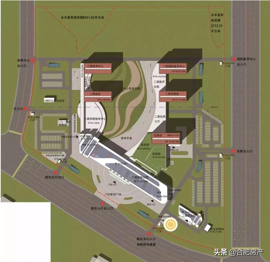 明年合肥有几个三甲医院新建完成,合肥东部新中心规划三甲医院