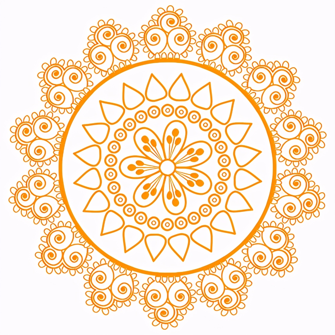 中国圆形图案花纹,中国传统花纹简单图案大全