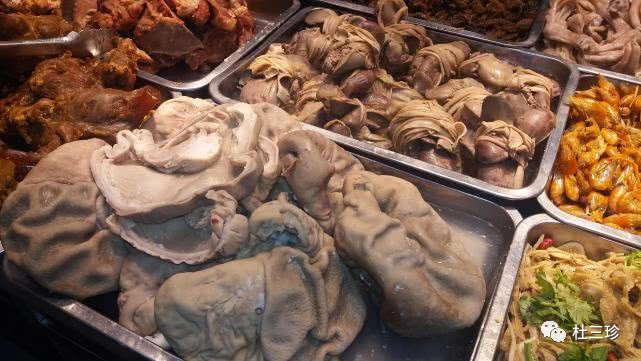 杜三珍卤菜张家港,苏州山塘街的杜三珍卤菜肉粒