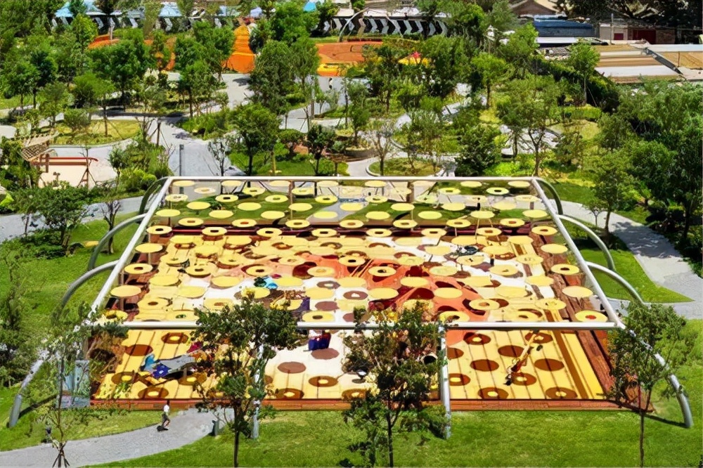 商场儿童乐园布局和设计,商场中岛儿童乐园设计