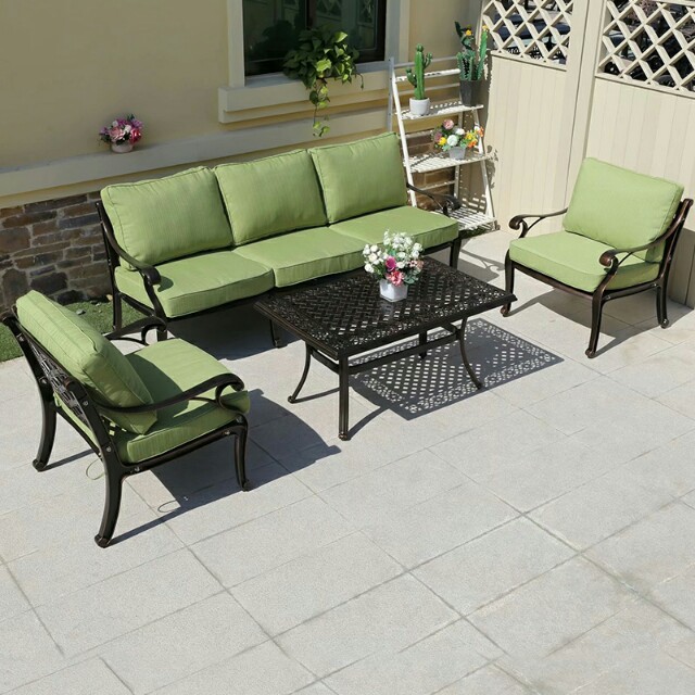 钢铝沙发,铝铸沙发新款图片