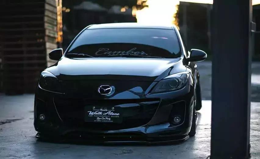 改装马自达星骋两厢2.0,马自达星骋改装气动低趴