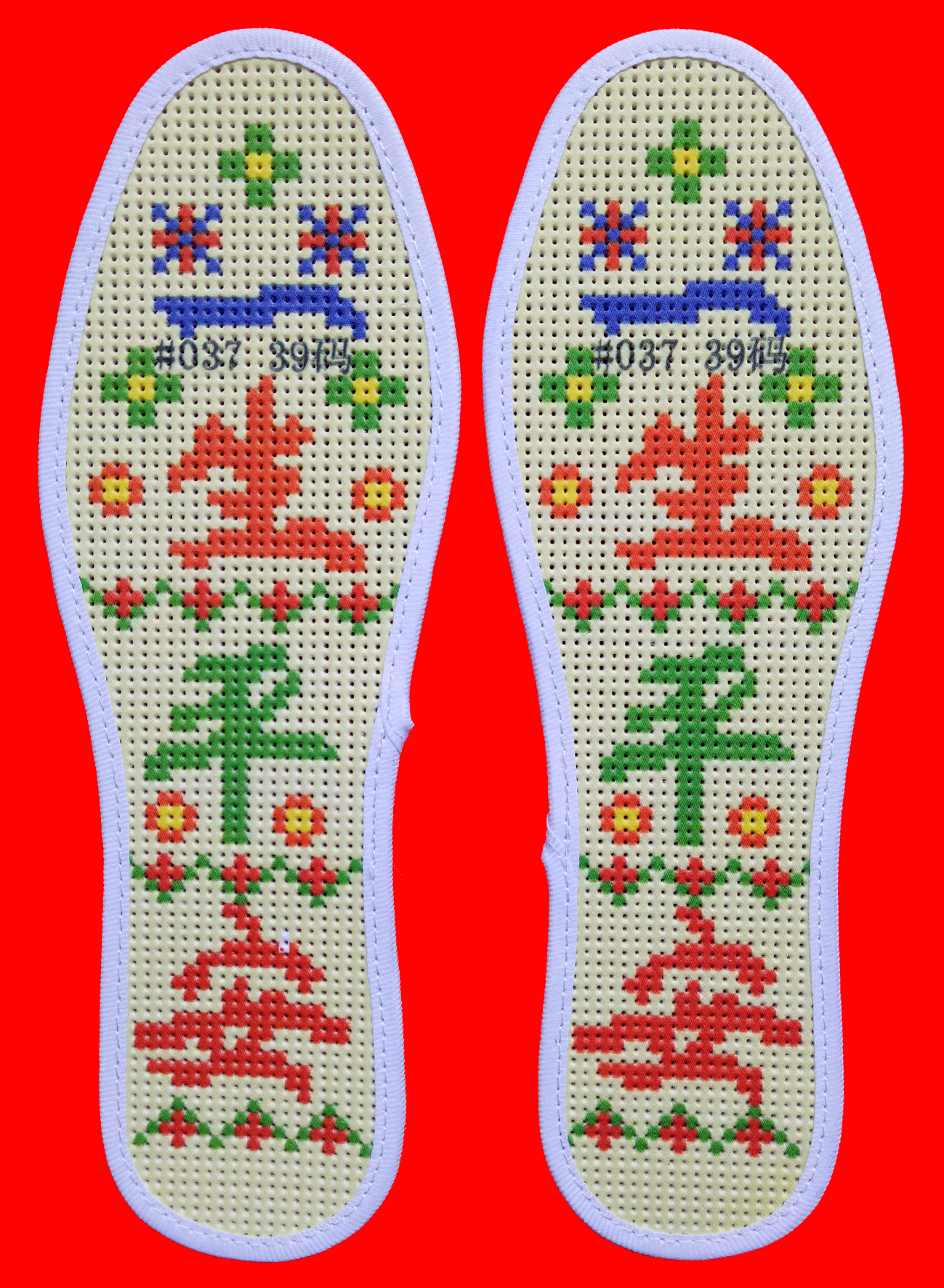 鞋垫绣花鞋垫,莒南鲁艺绣花鞋垫