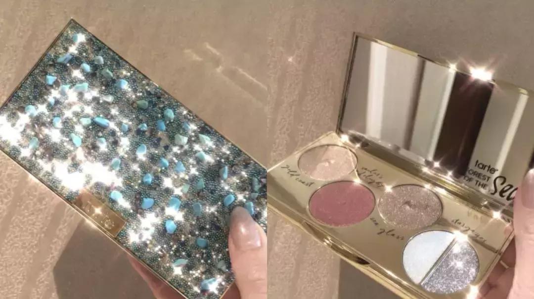 novo液体眼影试色好闪亮仙气十足,四色仙气紫色眼影盘