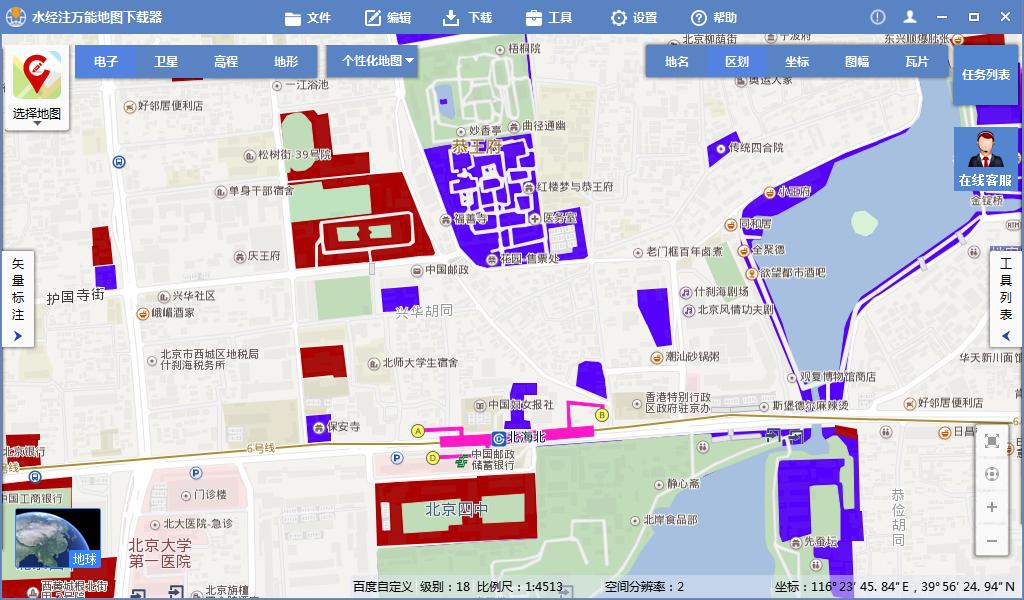 怎么用百度地图勾勒区域图,百度地图点位分布图制作
