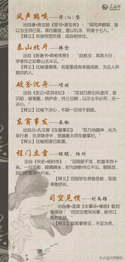 有关知识的成语,十个与和有关的成语