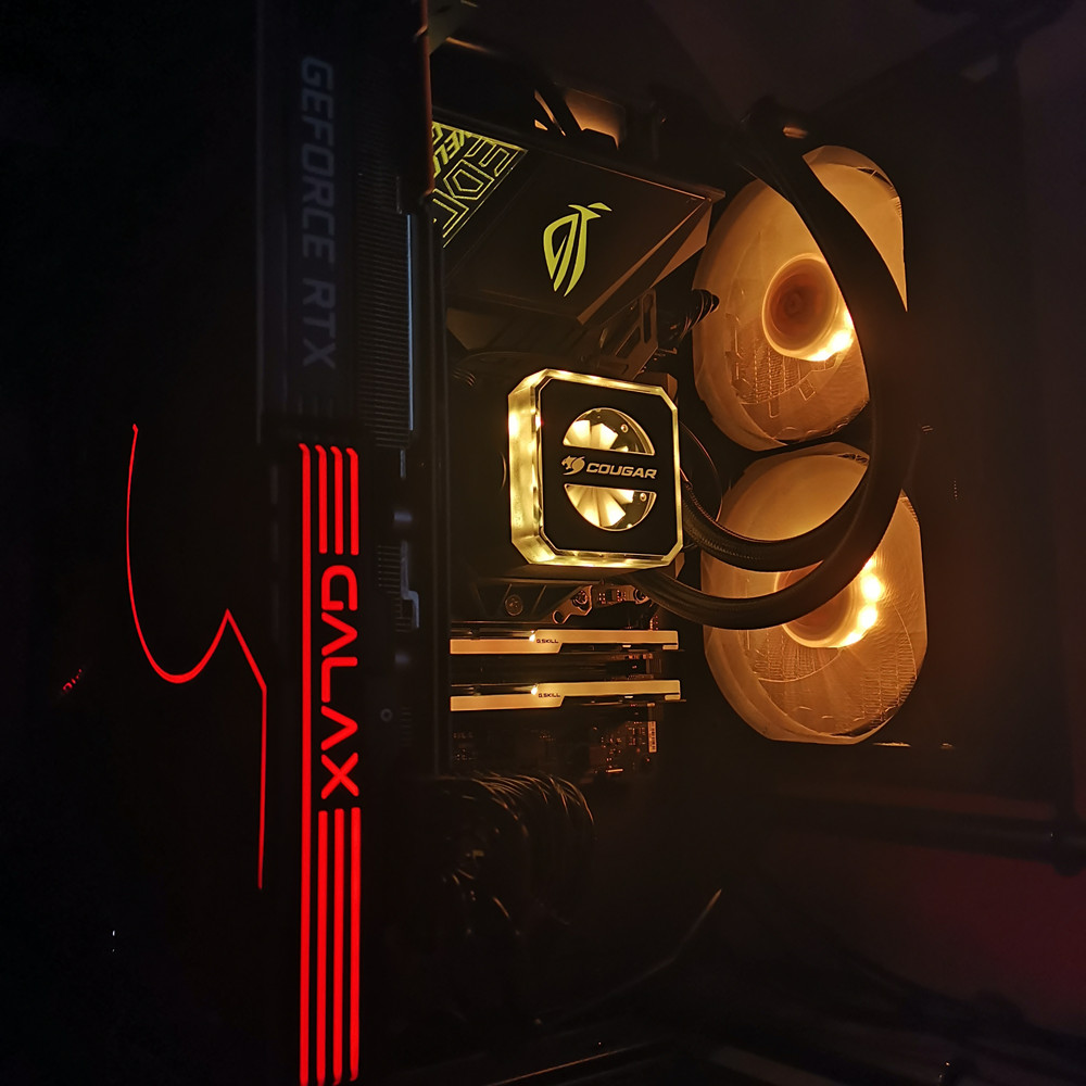 怎么让散热器跟机箱风扇神光同步,cpu散热器风扇替换神光同步