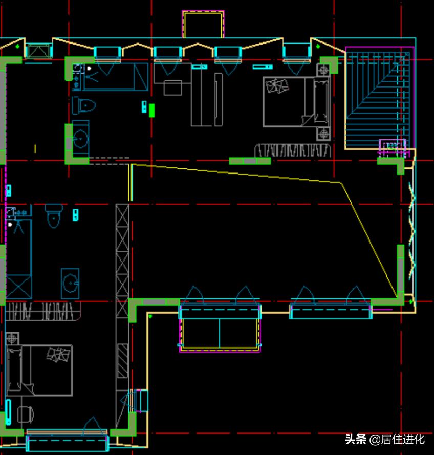 两人居住的大平层,二人住的房子怎么样设计