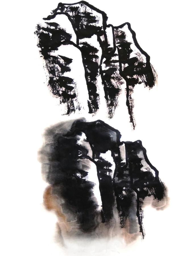 画山教程,学习画山的各种画法