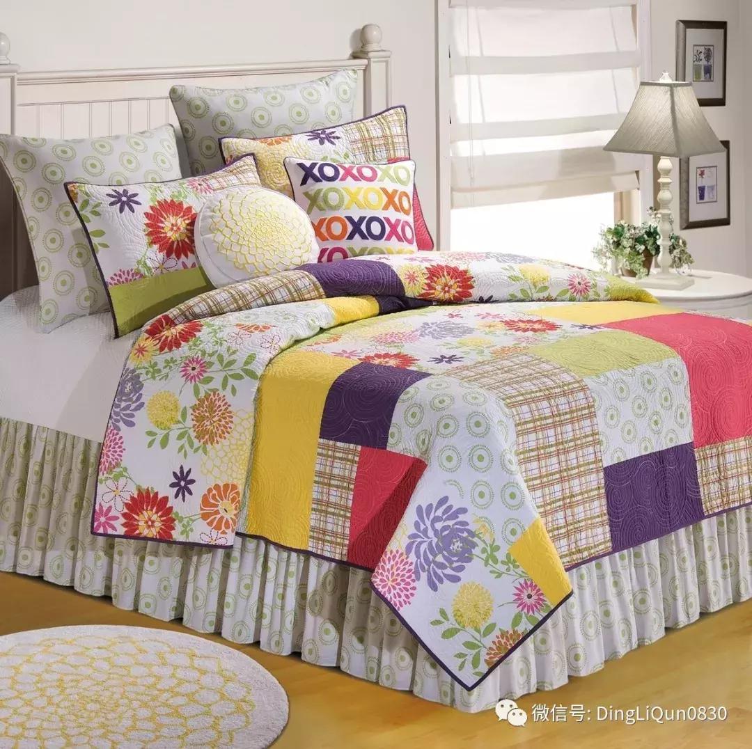 拼布三件套图片大全,拼布作品衣服