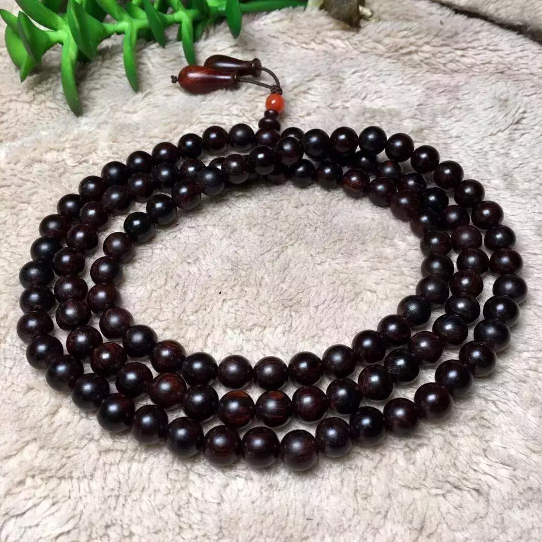 佛珠手串别乱戴图片,小叶紫檀手串戴左手还是戴右手