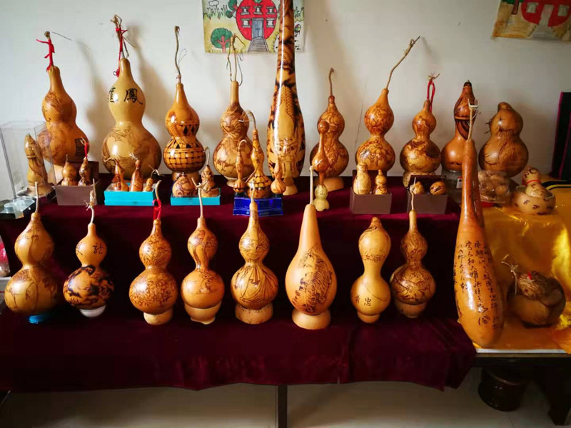 小小葫芦画,小小葫芦绘画