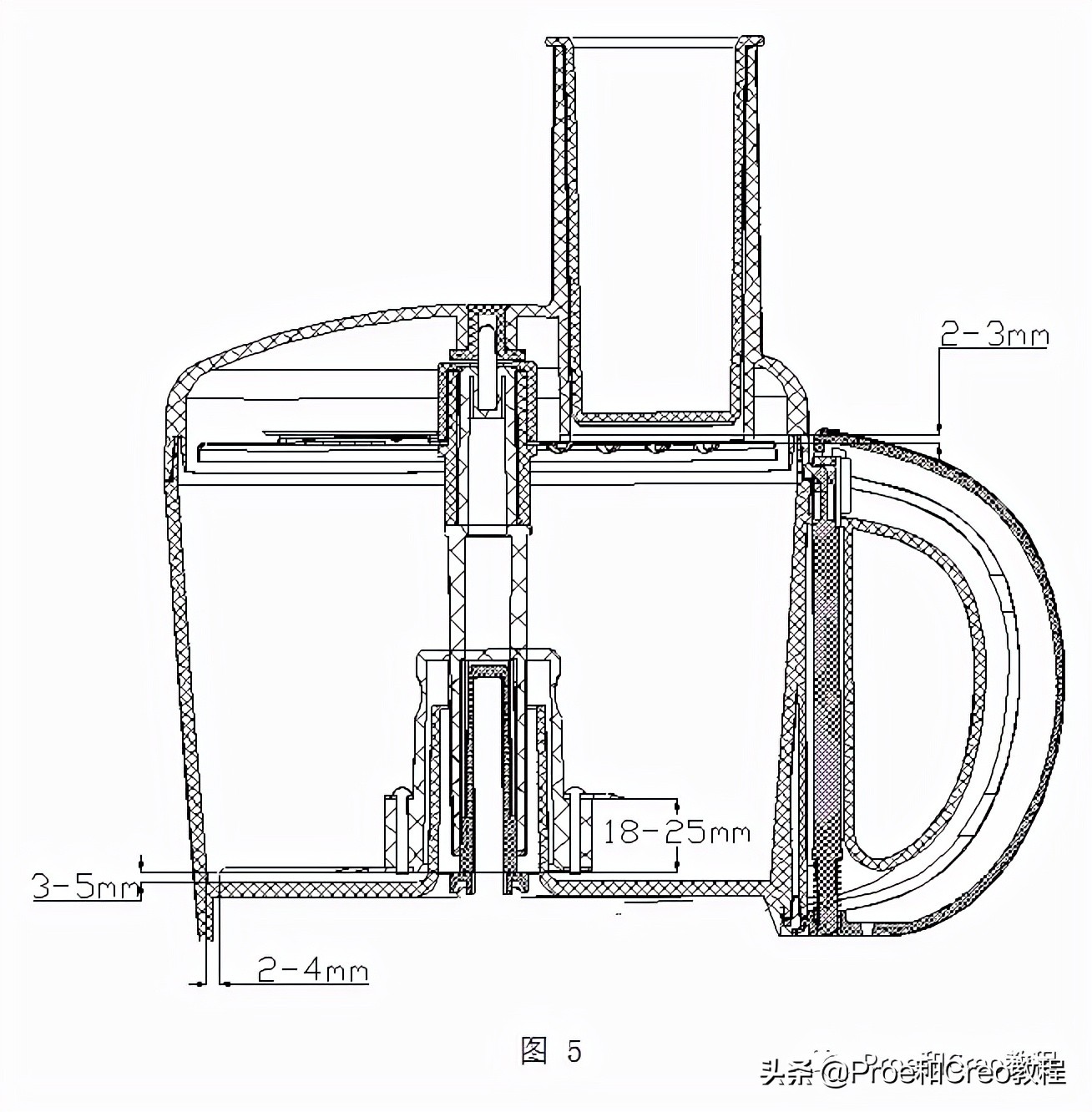 Creo或Proe产品设计,creo生活电器设计