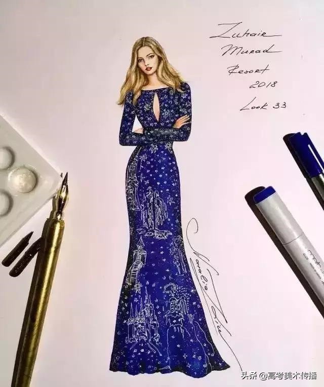 马克笔教程怎么涂肤色,马克笔要怎样涂才能涂到好看呢