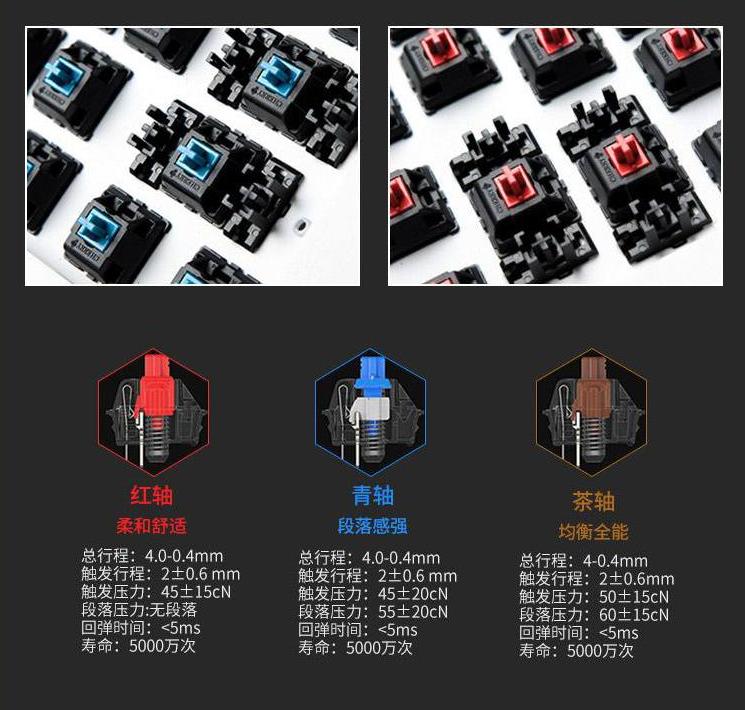 影响键盘声音的因素,怎么知道机械键盘的手感