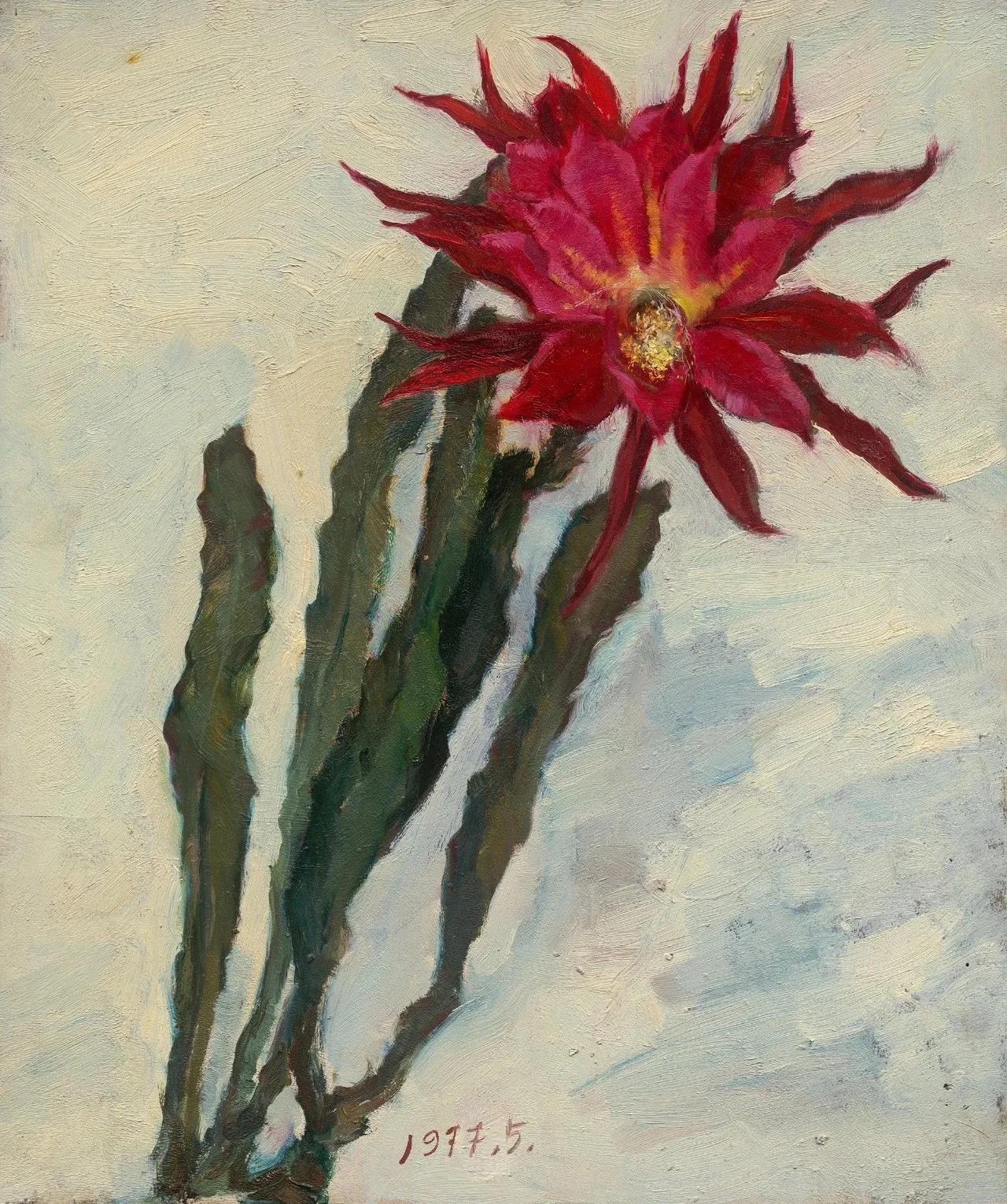 李瑞年油画静物花瓶,中国著名油画风景画前十名