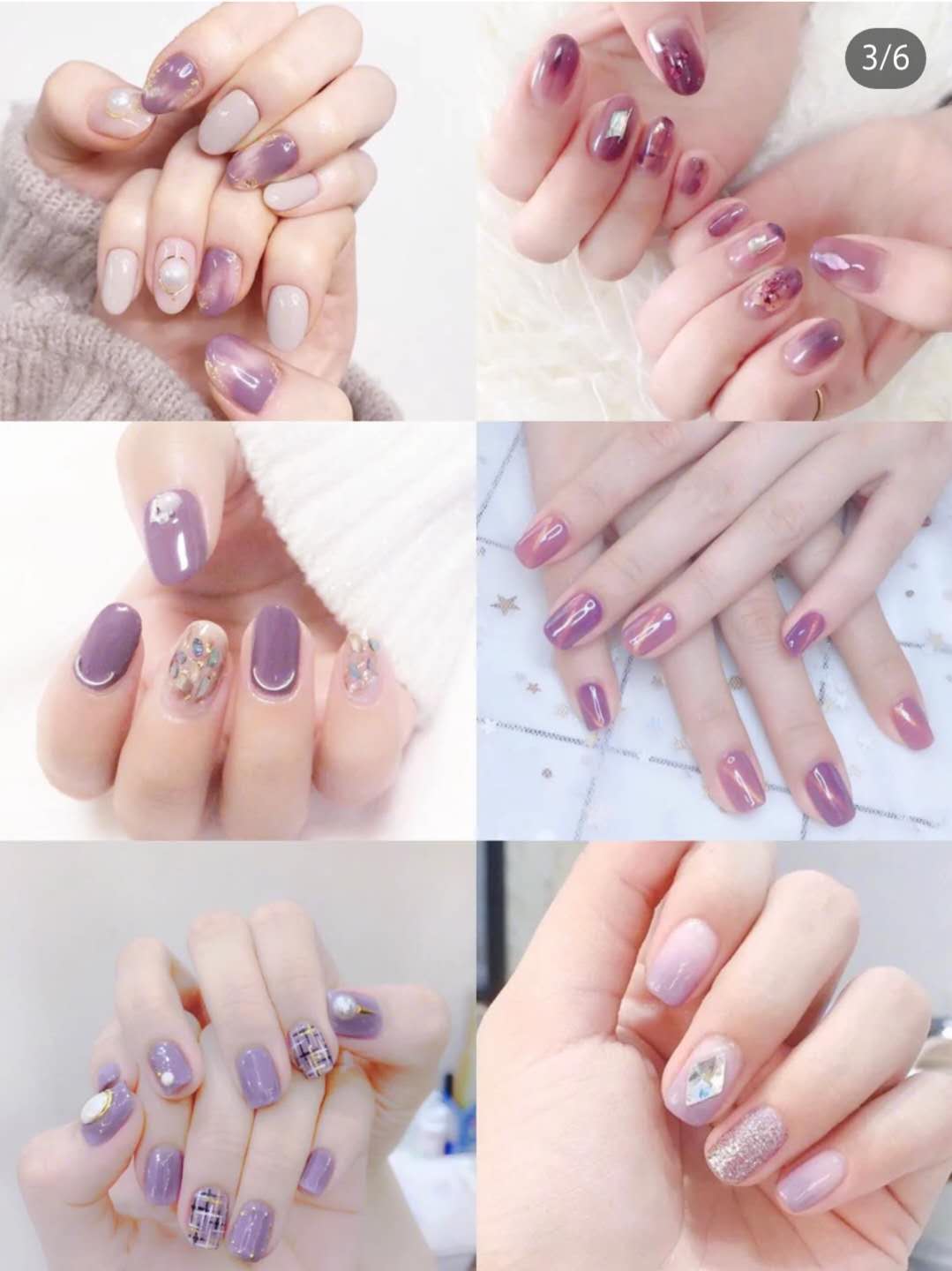 还记得这款泫雅风美甲吗,泫雅花朵美甲图片大全