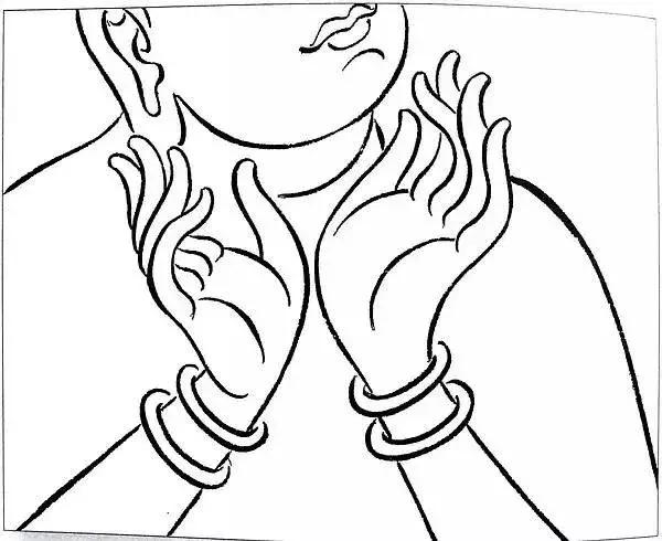 敦煌石刻美学,敦煌佛手印高清大图