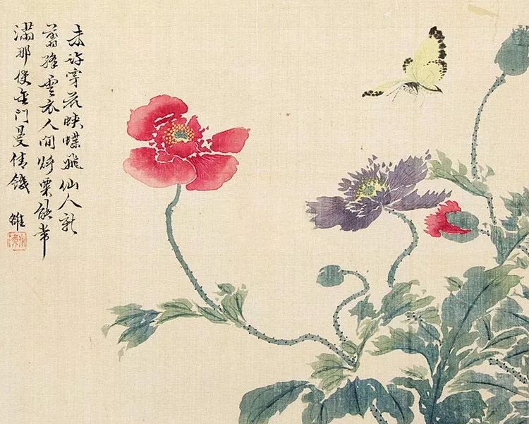 清代花鸟鱼虫画,清代国画名家花鸟鱼虫