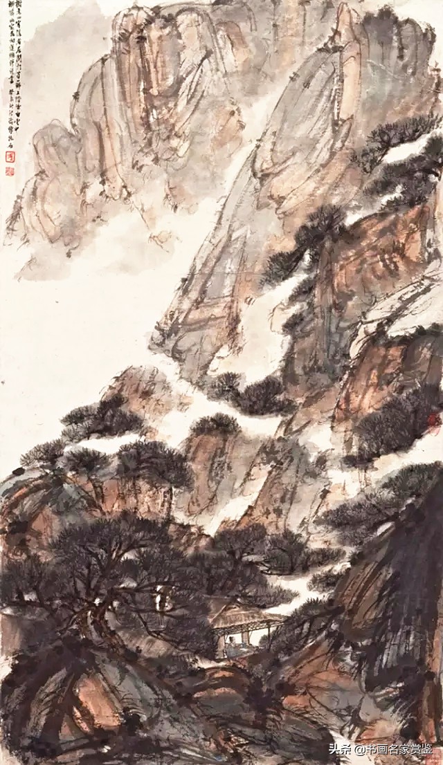 傅抱石大师作品图片,中国画坛巨擘