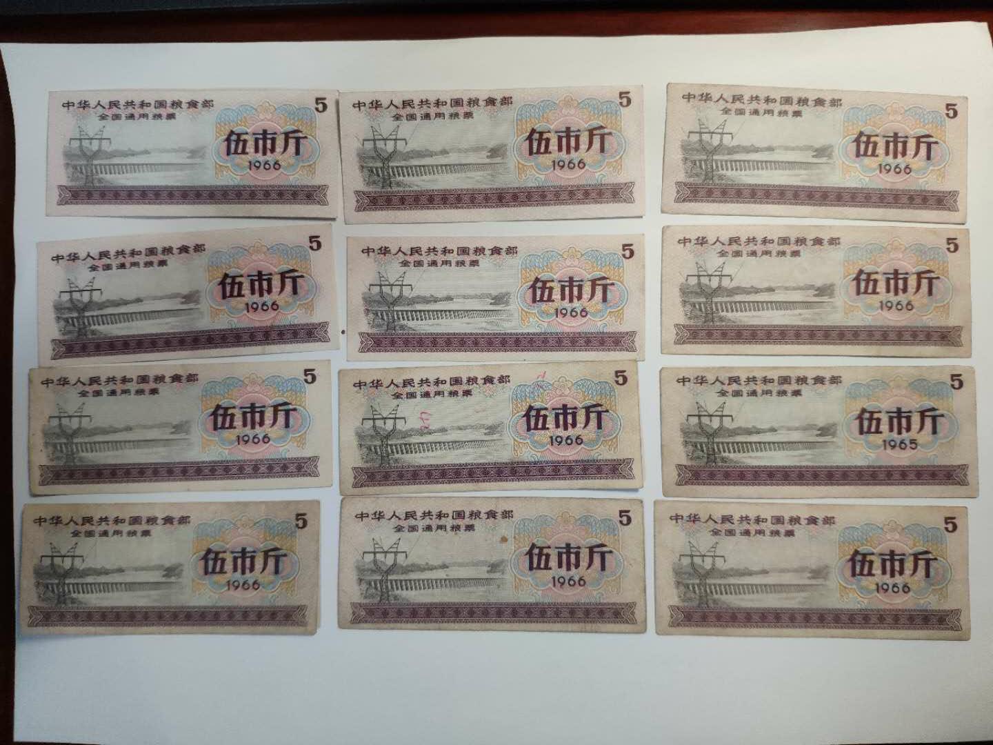 经典钱币珍藏册里的粮票,精品推荐民国稀有钱币
