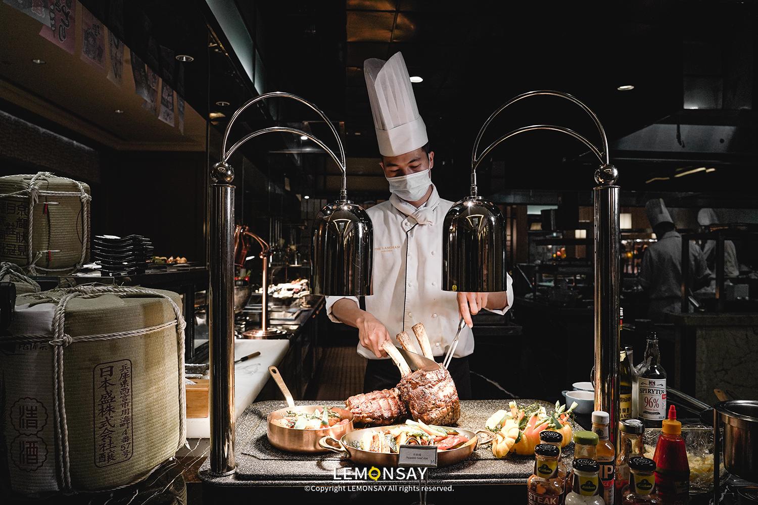 朗廷酒店自助餐，龙虾无限续！任意吃