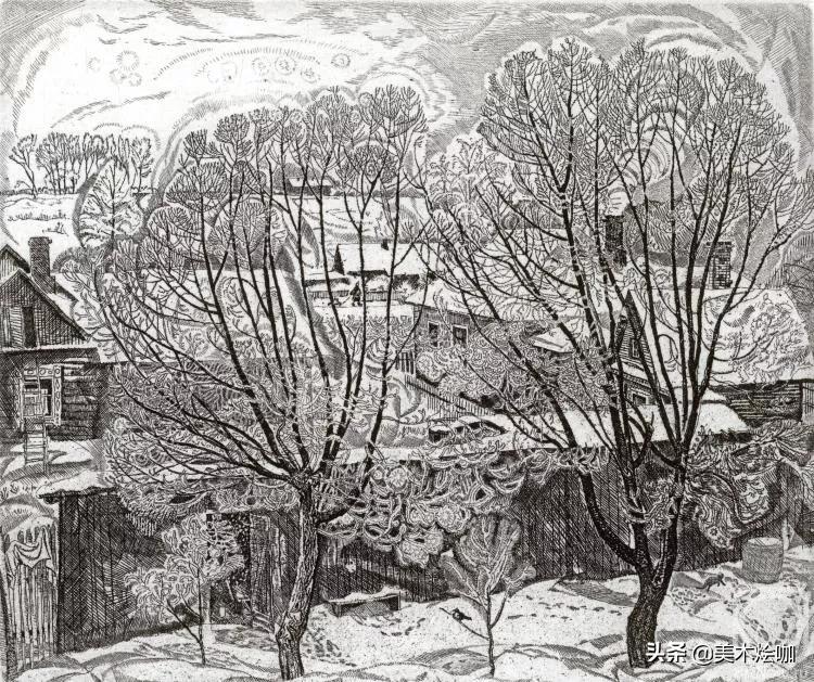 德国风景素描大全,东欧风景素描