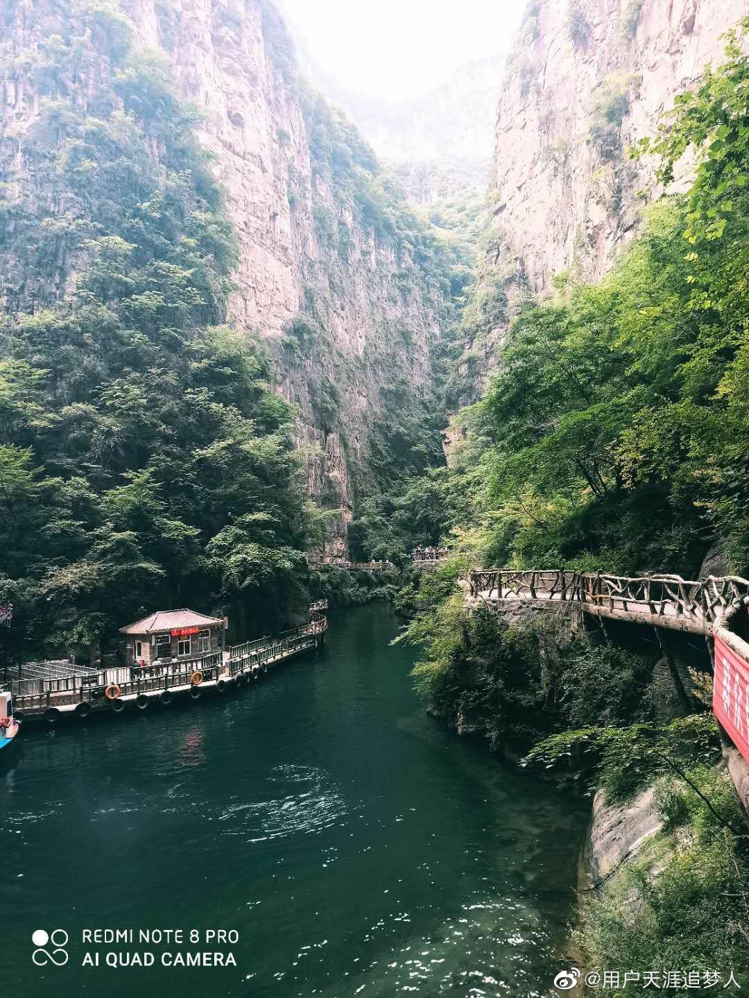 千里太行八泉峡,太行山脉八泉峡