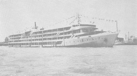 长江客轮老照片,长江客轮老照片南通