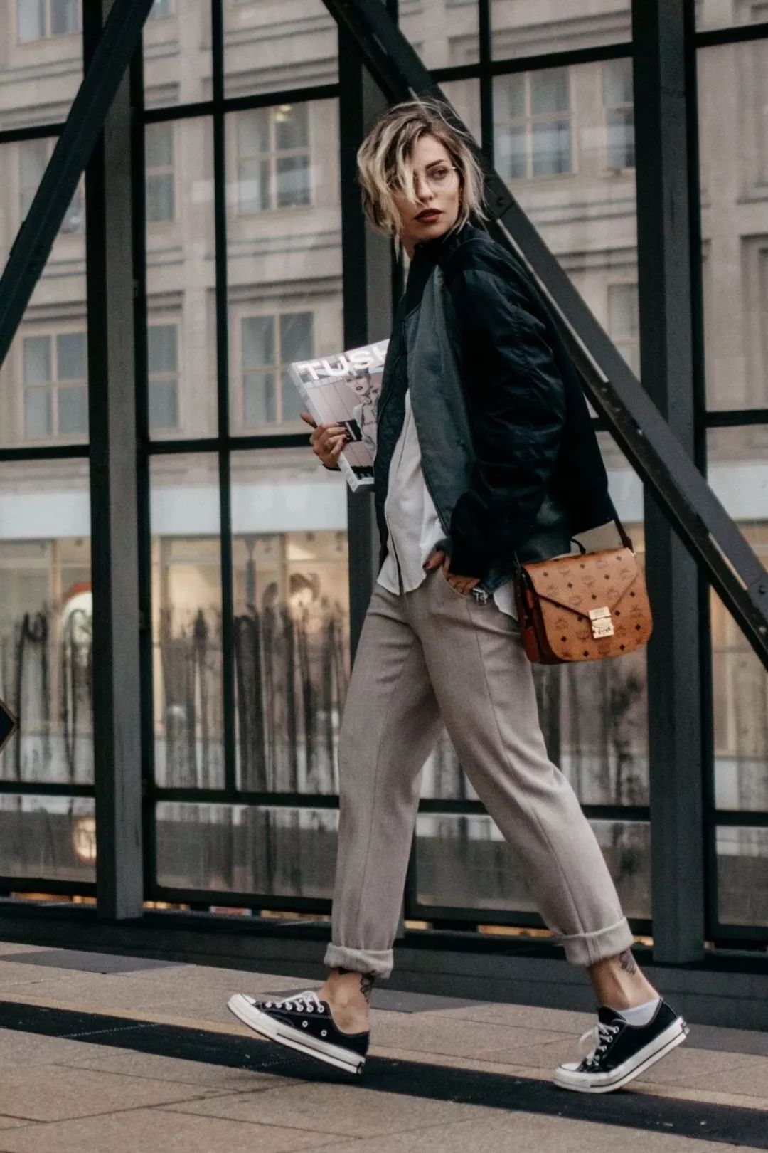 特别显腿长的匡威穿搭,腿短腿粗怎么穿匡威